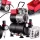 Airbrush kompresszor 3 literes tartállyal EFFICIENT (30-35 l/perc teljesítmény ), reduktorral, szűrővelTC Technic 666B2