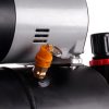 Airbrush kompresszor 3 literes tartállyal EFFICIENT (30-35 l/perc teljesítmény ), reduktorral, szűrővelTC Technic 666B2