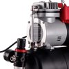 Airbrush kompresszor 3 literes tartállyal EFFICIENT (30-35 l/perc teljesítmény ), reduktorral, szűrővel TC Technic 666B2