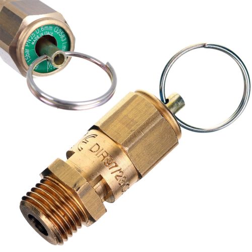 Biztonsági szelep kompresszorhoz  1/4" menetes csatlakozással, 15 Bar  Air Tek