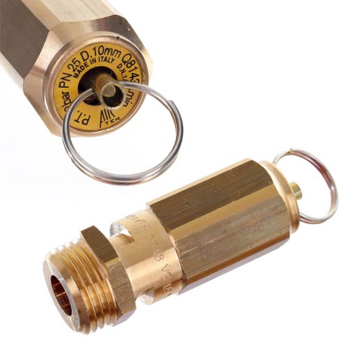 Biztonsági szelep kompresszorokhoz 1/2" menetes csatlakozással, 12 Bar - Air Tek