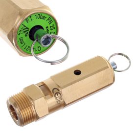   Biztonsági szelep kompresszorhoz 3/4" menetes csatlakozással, 10 Bar Air Tek