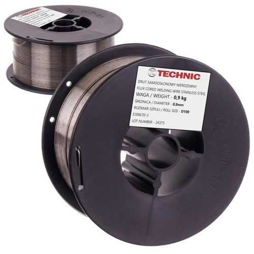 ÖNPAJZSOS INOX MAGVAS MIG HEGESZTŐHUZAL 0,8mm 0,9KG E308LT0-3 D100
