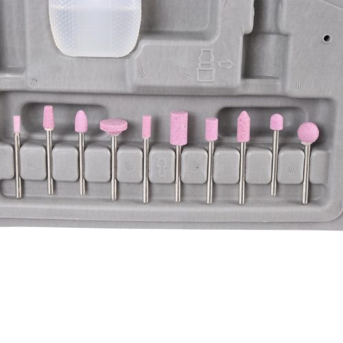 Mini pneumatikus egyenes csiszoló készlet  - modellezéshez és autóipari felhasználásra TC Technic AT-010K