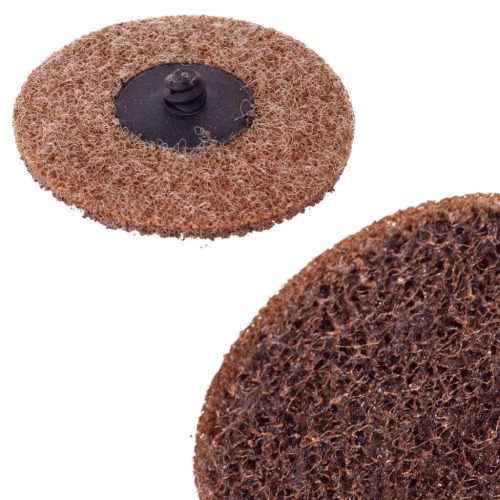 8 db-os csíszolókorong készlet 50 mm-es korongokkal 6 mm-es befogatással (csíszolópapír, filc és nem szőtt szövet korongok)