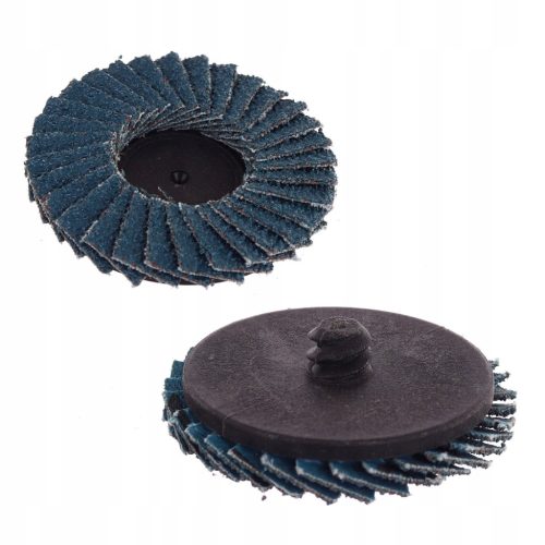 8 db-os csíszolókorong készlet 50 mm-es korongokkal 6 mm-es befogatással (csíszolópapír, filc és nem szőtt szövet korongok)