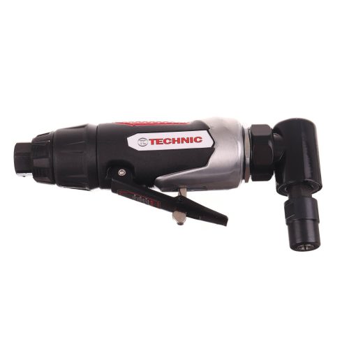 Pneumatikus sarokcsiszoló készlet korongokkal és csíszoló kövekkel kofferben TC Technic AT-7034FMK 6 és 3 mm-es befogatással