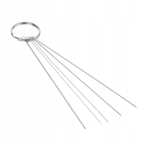 Airbrush tisztító készlet (tartály, kefék, drótok, tű és szűrők) BD-68