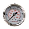 TC Technic glicerines nyomásmérő óra/manométer, 63mm, 1/4" hátsó csatlakozás, 0-250 Bar
