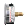 TC Technic glicerines nyomásmérő óra/manométer, 63mm, 1/4" hátsó csatlakozás, 0-250 Bar