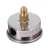 TC Technic glicerines nyomásmérő óra/manométer, 63mm, 1/4" hátsó csatlakozás, 0-250 Bar