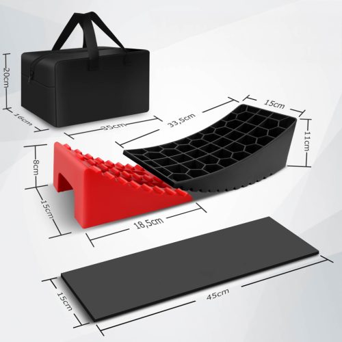 TC Technic Prémium Szintező Ék és Rámpa Készlet lakókocsikhoz és utánfutókhoz (5 tonna teherbírás)