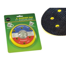   125mm Pneumatikus Szalagcsiszoló Korong SP-08, Rögzített Tépőzáras Felülettel, 10.000 ford/perc, 5/16" Menetes Csatlakozással