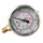 TC Technic glicerines nyomásmérő óra (manométer) - 63 mm - 0-2,5 bar - 1/4" alsó csatlakozás