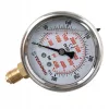 TC Technic glicerines nyomásmérő 0–300 bar – 63 mm – Alsó csatlakozás