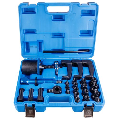 Pneumatikus befecskendező eltávolító lehúzó fogantyúval + horgokkal, karmokkal, kalapáccal TC Technic (injektor lehúzó