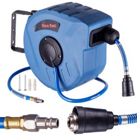   Automata tömlődob pneumatikus alkalmazásokhoz 10 méteres tömlővel, gyorcsatlakozókkal (1 méteres bekötő tömlővel) TC Technic