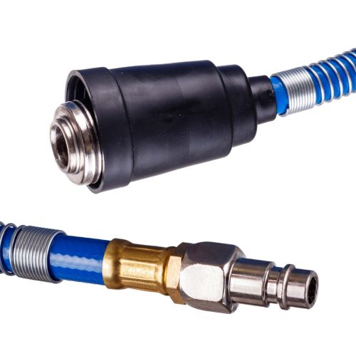 Automata tömlődob pneumatikus alkalmazásokhoz 10 méteres tömlővel, gyorcsatlakozókkal (1 méteres bekötő tömlővel) TC Technic