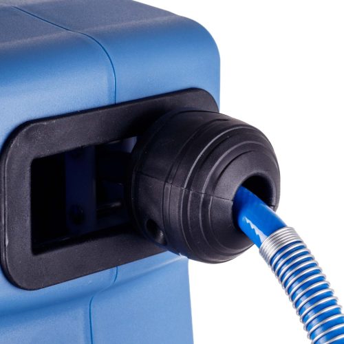 Automata tömlődob pneumatikus alkalmazásokhoz 10 méteres tömlővel, gyorcsatlakozókkal (1 méteres bekötő tömlővel) TC Technic