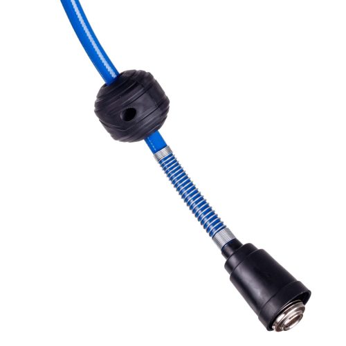 Automata tömlődob pneumatikus alkalmazásokhoz 10 méteres tömlővel, gyorcsatlakozókkal (1 méteres bekötő tömlővel) TC Technic