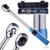 Kalibrált nyomatékkulcs 3/8" 5-60 Nm kétoldalas nyomatékmérési funkció, nyomaték rögzítés TC Technic