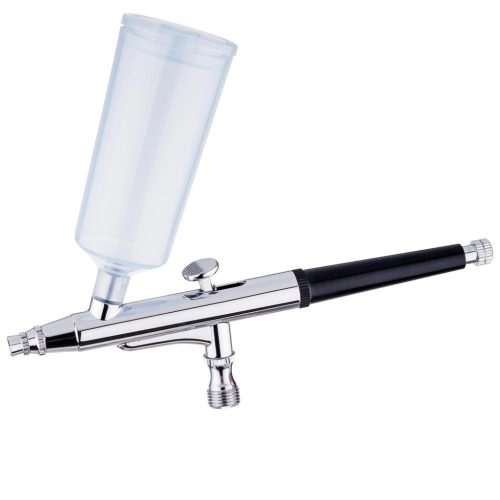 TC Technic AB-131S "Dual-Action" modellező airbrush szett (0.2, 0.3, 0.5 mm fúvókákkal és 2 tartállyal)