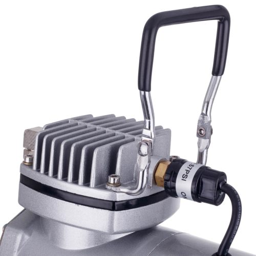 Komplett airbrush készlet 3 literes olajmentes kompresszorral, festékszóróval és festékekkel - TC-20TK