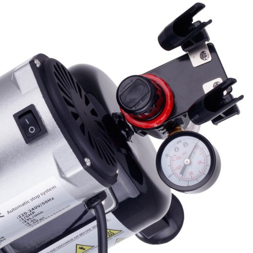 Komplett airbrush készlet 3 literes olajmentes kompresszorral, festékszóróval és festékekkel - TC-20TK