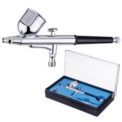 Komplett airbrush készlet kompresszorral hordozó kofferben TC Technic AK-100