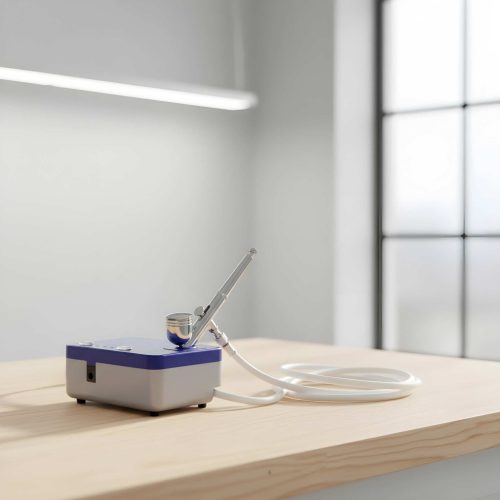 Mini airbrush kompresszor szett szórópisztollyal TC-101K