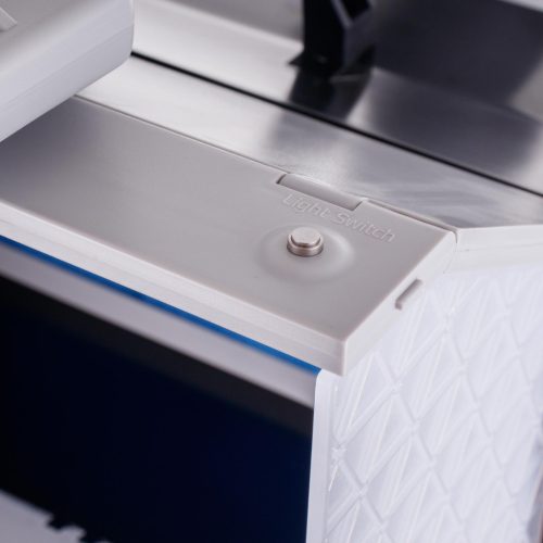 TC Technic AH-310 hordozható airbrush szórófülke LED világítással és dupla ventilátorral