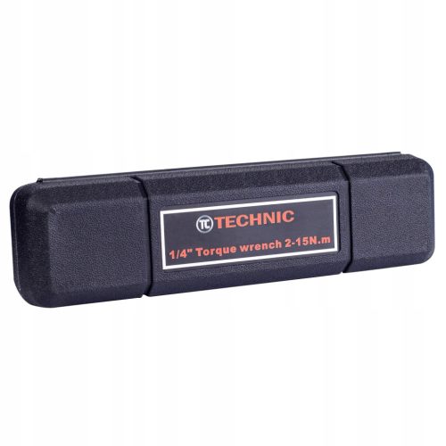 Pro nyomatékkulcs nyomaték reteszeléssel 1/4" 2-15 Nm TC Technic E1618