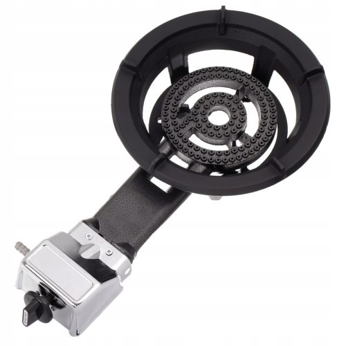 Öntöttvas gázzsámoly, gáztűzhely  PIEZO gyújtással 28,5 cm - 8.5 kW - TC Technic