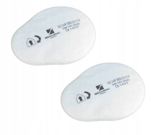 Félmaszk, félálarc fényező munkához SECURA 3100 LAK komplett készlet