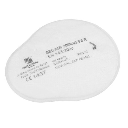 Anti-Dust porvédő félmaszk, félálarc Secura 3100 DUST