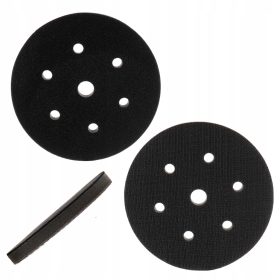   Tépőzáras csíszolókorong tartó 150 mm-es tárcsával rendelkező pneumatikus csíszolókhoz, puha 