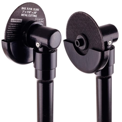 Hosszú szárú pneumatikus sarokcsíszoló/köszörű fordulatszám szabályozással 75 mm korongokhoz TC Technic AT-6027NXL