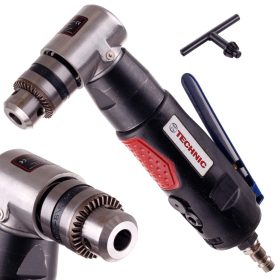   Pneumatikus szögfúró 1,5 - 10 mm, 95 mm-es kulcsos, alacsony fejjel AT-5051B