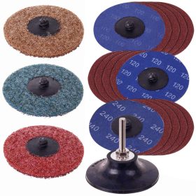   Csiszolókorong készlet (19 db) 75 mm átmérővel , 6mm-es szárral TC Technic SP-58