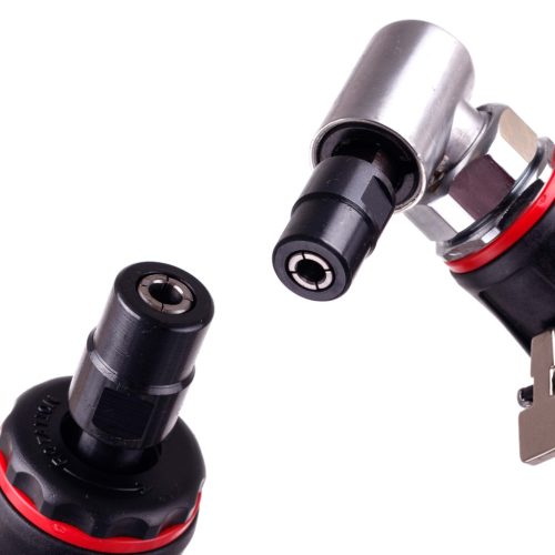 Pneumatikus köszörű és sarokcsíszoló készletben tartozékokkal  50mm 75mm (6 mm-es szárakkal) - TC Technic AT-703432-32K