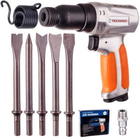   Pneumatikus ütvecsapó kalapács 5x véső Véső vésőtartó AT-2080NH