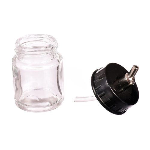 Üveg airbrush festékszóró tartály 22 ml  Fengda BD-02