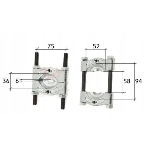 Csapágy eltávolító - lehúzó TC Technic LT-A1345