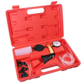   Manuális vákuumszivattyú fékrendszerek légtelenítéséhez műanyag kofferben TC Technic A1023