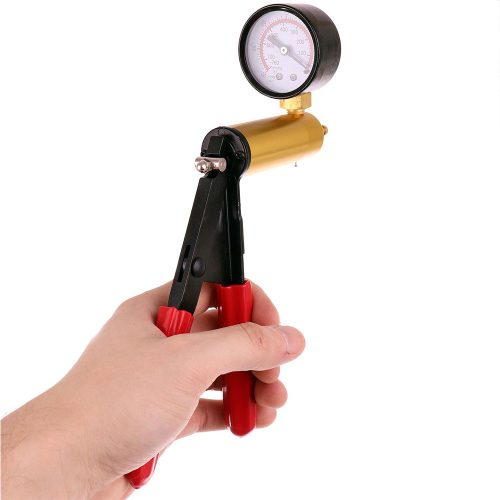 Manuális vákuumszivattyú fékrendszerek légtelenítéséhez műanyag kofferben TC Technic A1023