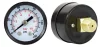 TC Technic Y40-1 fémházas pneumatikus manométer (nyomásmérő, 40 mm, 1/8" menet, 0-10 bar)