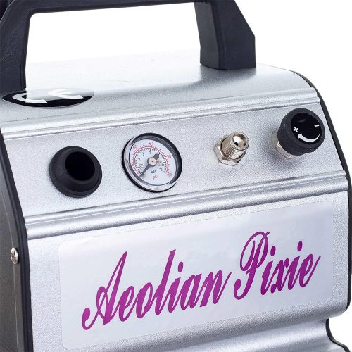 Csendes airbrush kompresszor tömlővel és vízleválasztó szűrővel TC Technic AS176