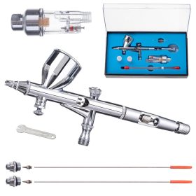   Airbrush pisztoly 3 fúvókával és vízleválasztós légszűrővel Technic HS-80KF (0.2, 0.3, 0.5 mm)