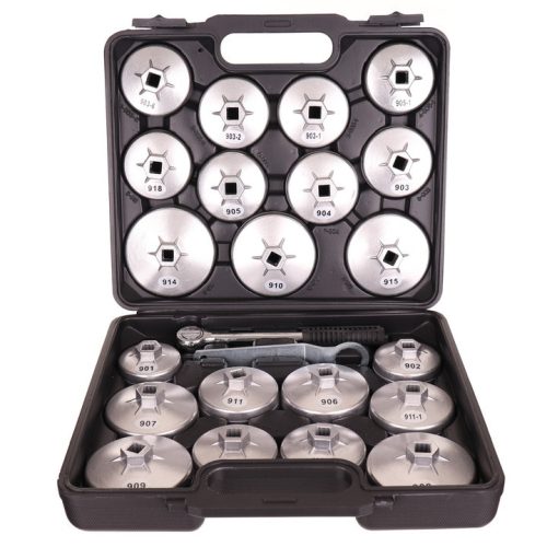 Dugókulcsok készlete olajszűrőkhöz le- és felszereléshez (23 darabos) TC Technic LS-88-1