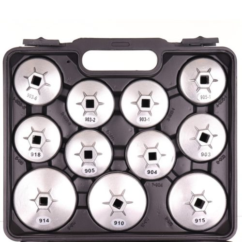 Dugókulcsok készlete olajszűrőkhöz le- és felszereléshez (23 darabos) TC Technic LS-88-1